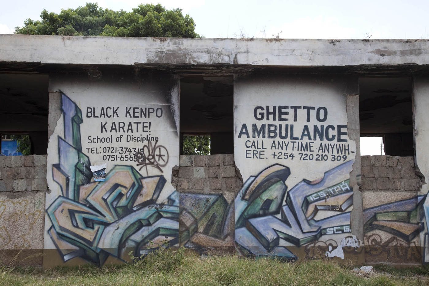 Streetart in Kibera 1