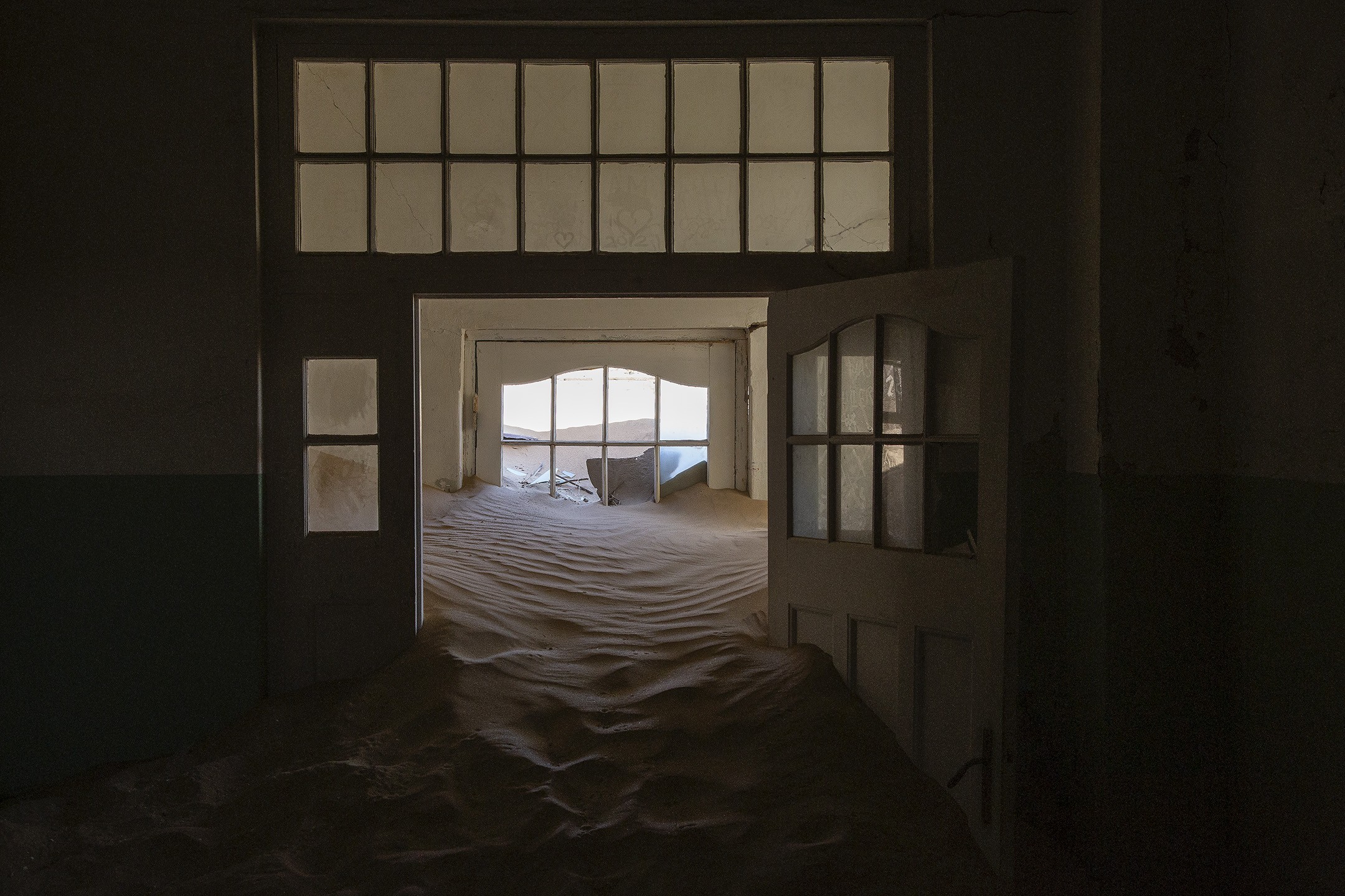 Ghost town interior, Namibia