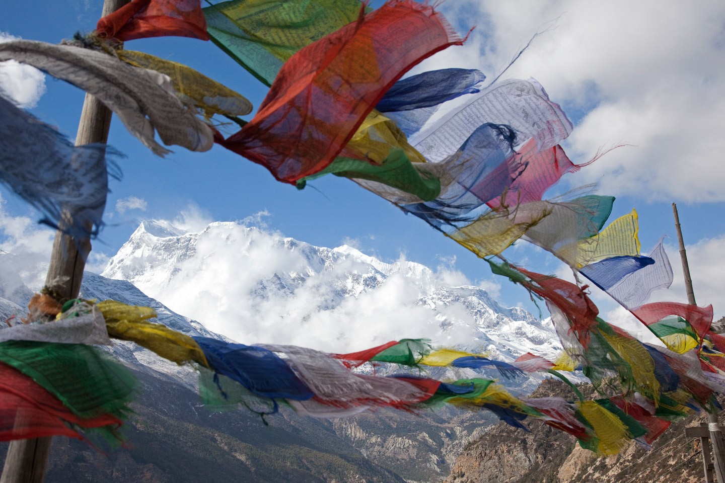 Prayer flags, Nepal