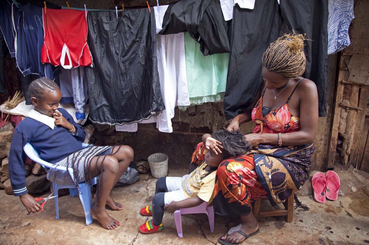 Kibera – a Slum Area